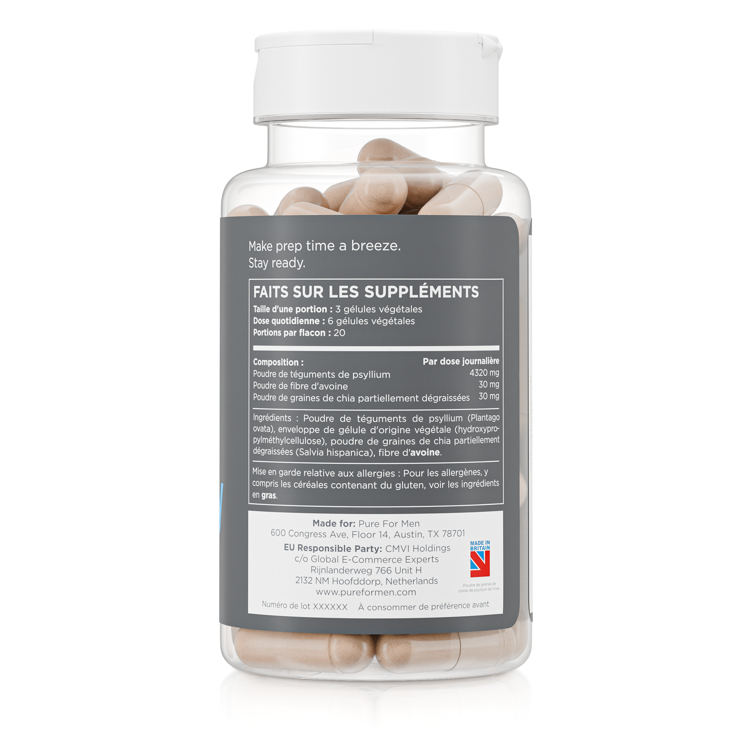 Stay Ready Fibre Capsules
