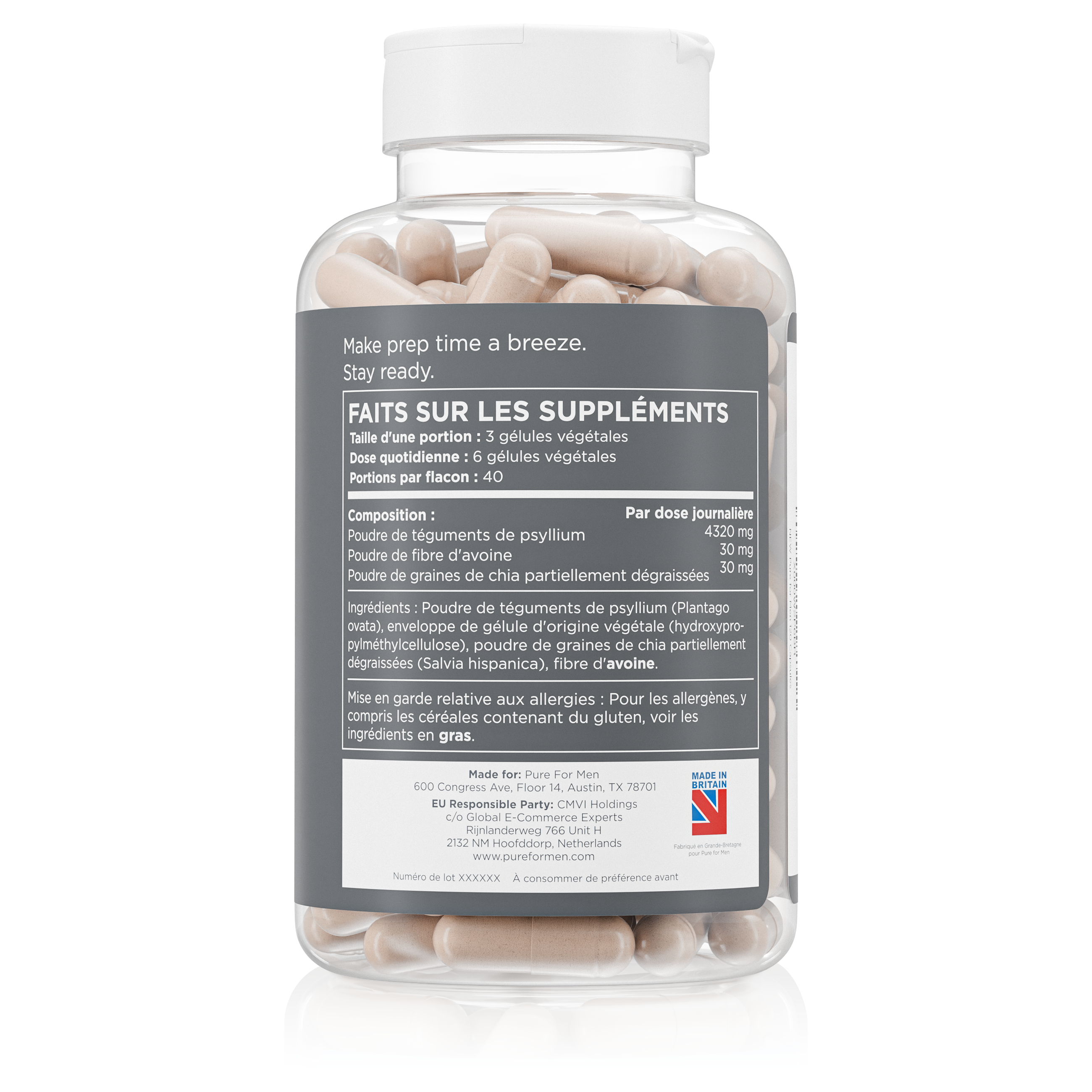 Stay Ready Fibre Capsules