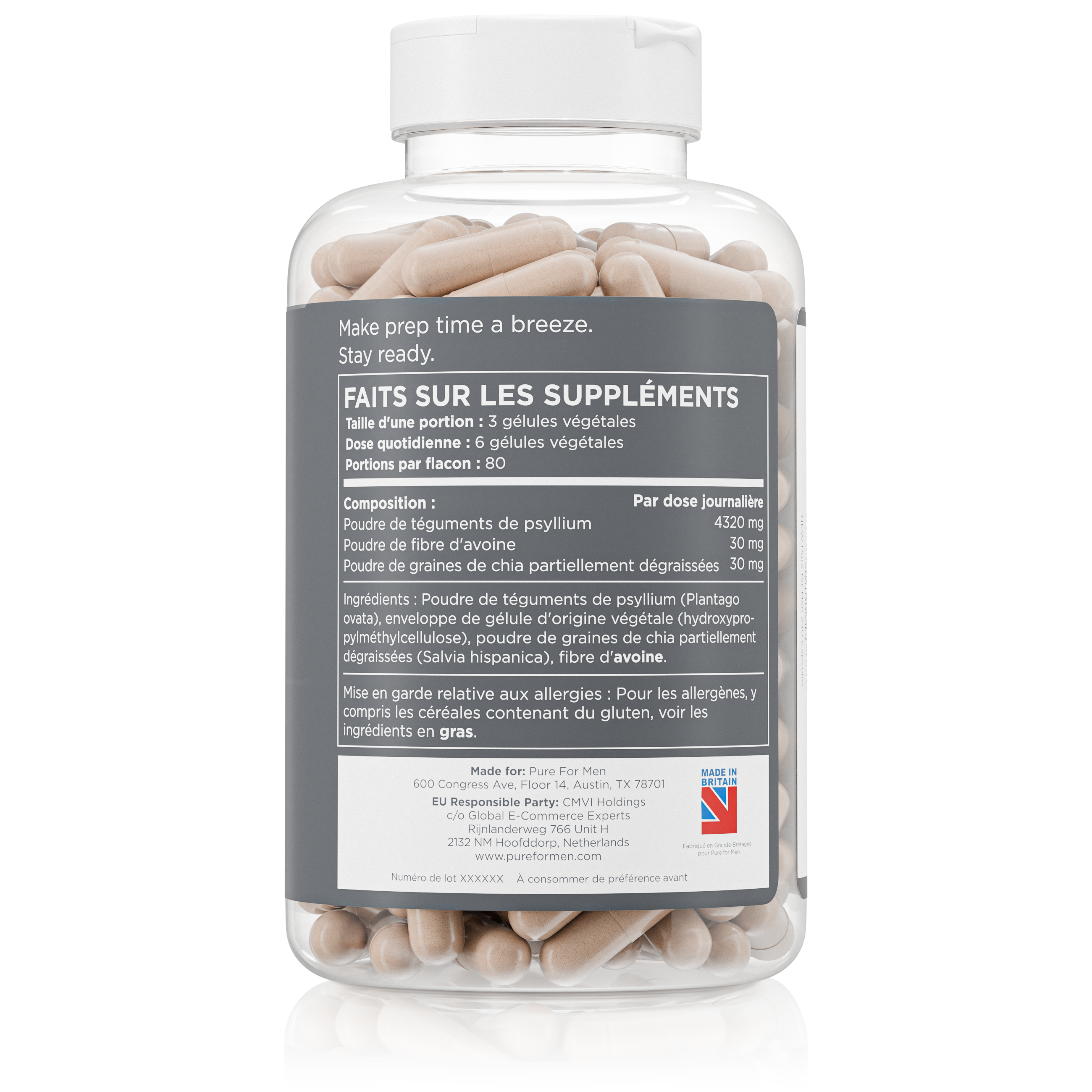 Stay Ready Fibre Capsules